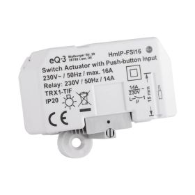Homematic IP Smart Home Schaltaktor mit Tastereingang (16 A) - Unterputz HmIP-FSI16