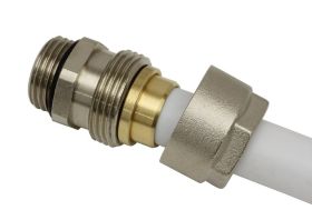 Anschlussverschraubung 1/2 Zoll Universal 16 x 2 mm