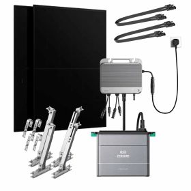 Zendure + Aiko Balkonkraftwerk Paket inkl. 2x AIKO 465 Wp Glas-Glas Solarmodul + Zendure SolarFlow 800 Bundle