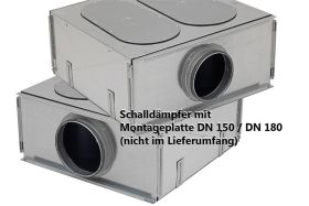 Zehnder Schalldämpfer ComfoWell CW-S 520 mm
