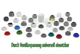 Stellantrieb Fußbodenheizung 24 V AC NC Alpha 5 Ventilanpassung VA20H