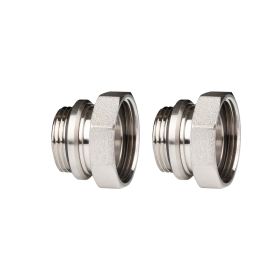 Kugelhahn Abgleich-Anschluss-Set horizontal DN 25