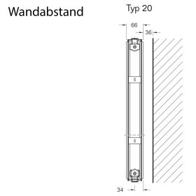 Flachheizkörper Buderus Logatrend CV-Plan Typ 20