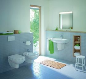 WWC-Set D-Code, rimless, TS,weiß, inkl.WC-Sitz m.Absenkautomatik
