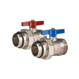 100 m² Set Tackersystem Rollbahn 30 mm WLG 045 16x2 PE-RT Rohr Raster 10 cm 10 Heizkreise Regler 230 V + Zubehör