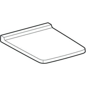 Geberit Xeno2 WC-Sitz, Befestigung von o mit Absenkautomatik, Quick Release, weiß