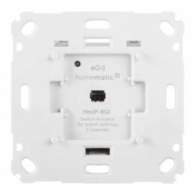 Homematic IP Smart Home Schaltaktor für Markenschalter 2-fach HmIP-BS2
