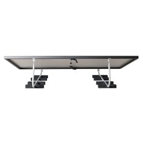 Priwatt Balkonkraftwerk priFlat Duo Paket 2x 375 Wp/600 W Solaranlage Flachdach inkl. Wechselrichter Hoymiles