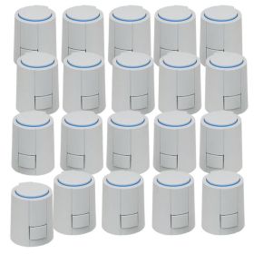 Stellantrieb Fußbodenheizung 24 V AC NC Alpha 5 Ventilanpassung VA80 20 Stück
