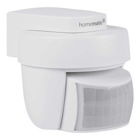 Homematic IP Smart Home Bewegungsmelder HmIP-SMO-2 mit Dämmerungssensor - außen, weiß