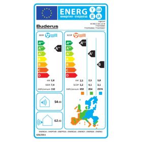 Buderus Logacool  Singlesplit-Klimagerät-Set AC166i.2 2,6 kW