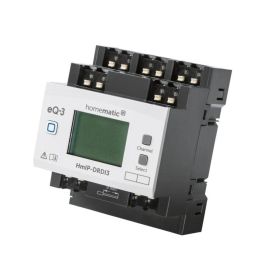 Homematic IP Smart Home Funk-Dimmaktor für Hutschienenmontage, HmIP-DRDI3, 3-fach