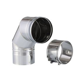 Zehnder Bogen 90° für ComfoVent Fassadensystem 180 UE