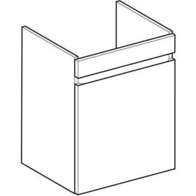 Geberit Renova Plan US f. WT, mit 1 Schu u. Innenschubl., 48,4x60,6x40,7cm, weiß