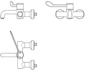 Ideal Standard Wand-WT-Thermostat Cerapl Ausld. 240mm Chrom