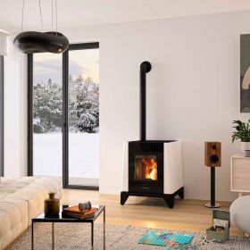 ORANIER kleiner Pelletofen Pio conStone 5,5 kW