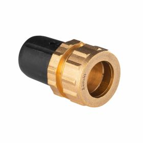 Selfio-Steck Aluverbund Steckfitting  Übergang auf Kupferrohr Schraubanschluss 20 x 2 - 22 mm DVGW