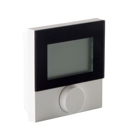 Alpha Regler direct Standard LCD 230 V Raumthermostat mit Designscheibe & Triac