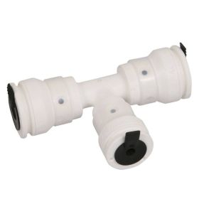 Aluverbund Steckfitting Henco Vision T-Stück Mittelabgang reduziert 26 x 3 - 20 x 2 - 26 x 3 5 Stück