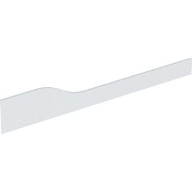 Geberit Bambini Dekorblende, Front für 4 WT-Arm., tieferes Becken re, weiß