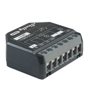 Shelly 2PM Gen4 2-Kanal-Relais WLAN-gesteuerter Smart-Schalter für 2 Stromkreise oder Rollläden max. 16A, WLAN, BT, Unterputz