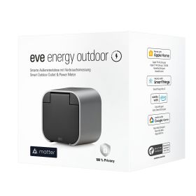 Eve Energy Outdoor - Smarte Außensteckdose mit Verbrauchsmessung