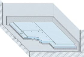 Trockenestrich Knauf F126 Brio 18 (0,72 m²)
