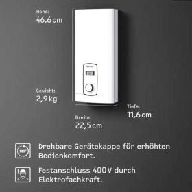 Stiebel Eltron Komfort-Durchlauferhitzer DHB-E LCD