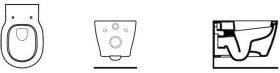 Ideal Standard Wandtiefspül-WC Connect, 360x540x340mm, Weiß
