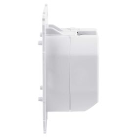 Homematic IP Smart Home Wandtaster HmIP-BRC2 für Markenschalter - 2-fach