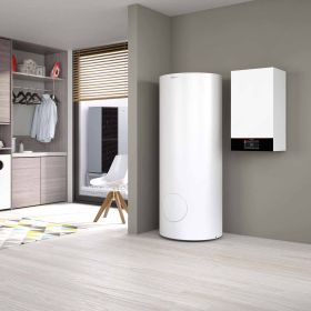 Viessmann Paket Vitocal 150-A Luft/Wasser-Wärmepumpe 3,8 kW AWO-M-E-AC 151.A04 230V Monoblock mit Speicher Vitocell 100-V CVWC 250l