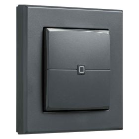 Homematic IP Smart Home Wandtaster 2-fach HmIP-WRC2-A anthrazit