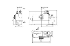Grundfos Kleinhebeanlage Sololift2 WC-1