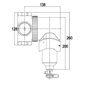 SpiroTech Schlammabscheider SpiroTrap MB3 UE125WJ 1 ¼ Zoll IG