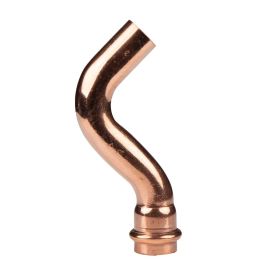 Kupfer Pressfitting Überbogen 22 mm Innen x Aussen V+M-Kontur DVGW