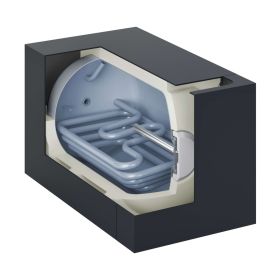Viessmann Öl-Brennwert-Heizgerät Vitoladens 300-C J3RB 29 kW mit Warmwasserspeicher Vitocell 300-H EHAA 200L