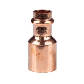 Kupfer Pressfitting Reduzierstück 28 x 15 mm V+M-Kontur DVGW