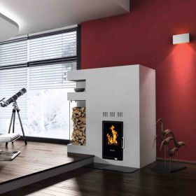 Buderus Logaflame HLG316 Holzbrand-Heizeinsatz 10 kW Muldenfeuerung