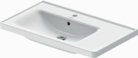 Duravit Möbelwaschtisch D-Neo, 800mm, we 1 HL, Becken links