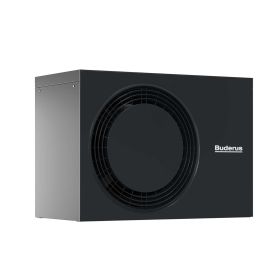 Buderus Luft-Wasser-Wärmepumpe Logaplus M WLW186i-5 AR TP70 schwarz