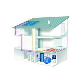 Buderus Logaplus GB125 Öl-Brennwert 35 kW Heizungspaket K32/2 mit Regelung RC310 Warmwasserspeicher SU300/5 300 l ohne Mischer