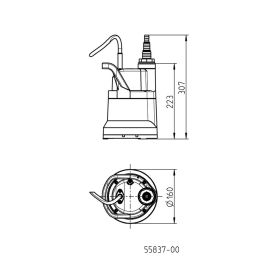 Jung Pumpen Tauchpumpe Simer 6