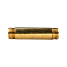 Messing Gewinde-Fitting Distanz Doppelnippel 3/4"-3/4" L= 110 mm, schwere Ausführung