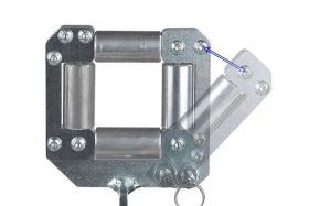 Airfit Schraubzwinge zum Umlenken und Abrollen von Kabeln und Heizungsrohren