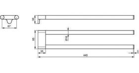 Ideal Standard Handtuchstange Connect do