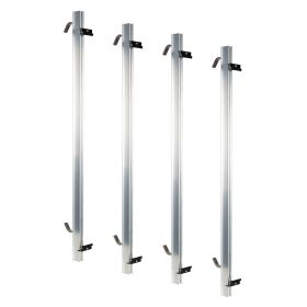Priwatt Balkonkraftwerk priBalcony Duo Paket 2x 365 Wp/600 W Solaranlage Balkone 90° inkl. Wechselrichter Hoymiles