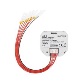 Homematic IP Smart Home Kontakt-Schnittstelle Unterputz - 6-fach HmIP-FCI6