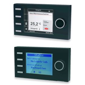 Wolf Gas-Hybridheizung 20 kW mit Gasbrennwert-Heiztherme CGB-2-20, Luft-/Wasser-Wärmepumpe CHA-10/400V, 200 L Pufferspeicher SPU-1, 300 L Warmwasserspeicher SEW-1, Bedienmodul BM-2