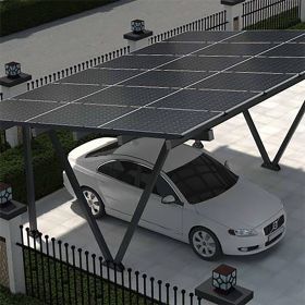 Clenergy PV-Carport ezShade 2.0, Einzel-Carport für 9 Module
