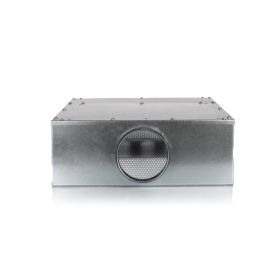 Luftverteiler 10x DN75 für Kunststoff-Flexkanal mit Schalldämpfer DN160